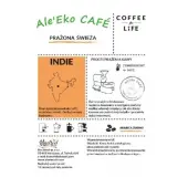 Ale'Eko CAFÉ kawa ziarnista Indie 1000 g Coffee for Life 
