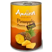 Ananas kawałki w soku własnym 400 g BIO Amaizin