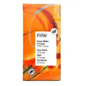 Czekolada gorzka z pomarańczą BIO 80g Vivani