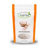NatVita sól Kłodawska naturalna niejodowana kamienna różowa mielona (2kg) 2000g