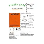 Ale'Eko CAFE kawa ziarnista Meksyk 500 g Coffee for Life 