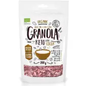 Keto granola z kakao i olejkiem pomarańczowym 200 g BIO Diet Food 