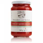 Sos pomidorowy z warzywami 340 g BIO Iris