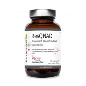 Kenay ResQNAD® Resveratrol & Quercetin & NAD+ (resweratrol, kwercetyna, NAD) 60 kapsułek