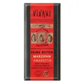 Czekolada gorzka z marcepanem 100g Vivani