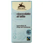 Czekolada mleczna Fair Trade 100g BIO Alce Nero