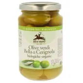 Oliwki zielone z pestką w zalewie 350 g BIO Alce Nero 